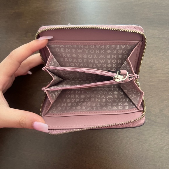 Kate Spade Dusty Pink Leather Wallet - Picture 3 of 3